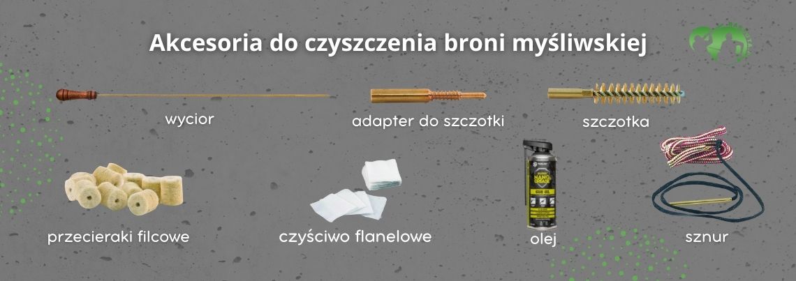Akcesoria do czyszczenia broni