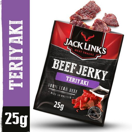 Beef jerky Jack Links suszona wołowina Teriyaki 25g