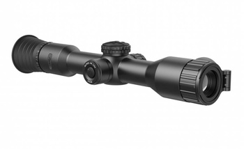 Luneta noktowizyjna HIKMICRO Alpex 4K Lite A40E z uchwytem IR do polowań nocnych na dziki