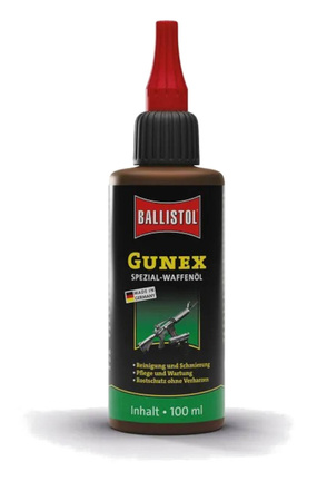 Gunex olej do czyszczenia broni w płynie 100ml 