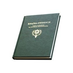 Książka ewidencji myśliwego na polowaniu twarda