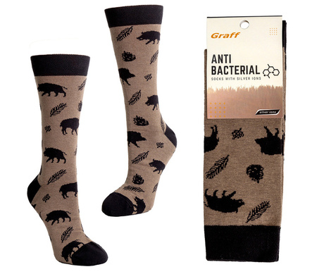 Skarpety GRAFF Anti Bacterial DZIK 