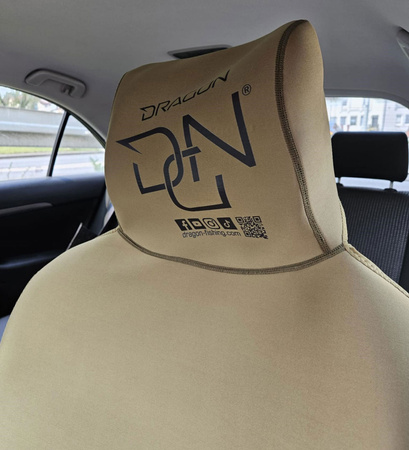 Pokrowiec na siedzenie z neoprenu Dragon w kolorze oliwkowym