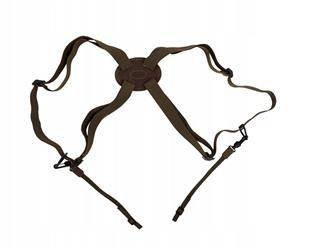 Szelki do lornetki 2Wolfs Foret brązowy