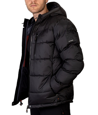 Kurtka pikowana GRAFF Primaloft 645-O w kolorze czarnym