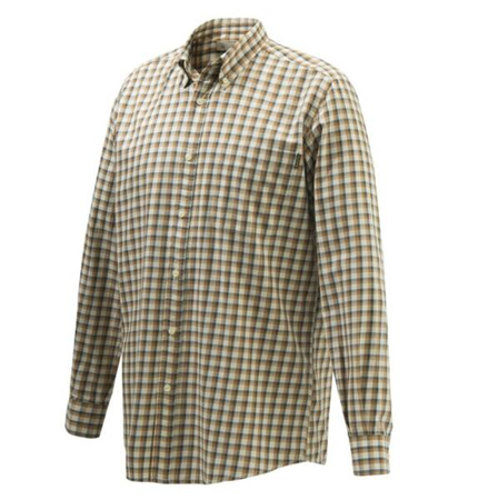 Koszula BERETTA Wood Button Down Beige Rust