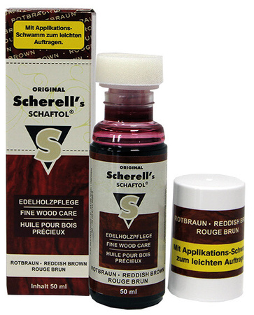 Olej mahoń SCHERELL SCHAFTOL do drewna 50ml