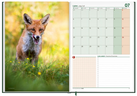 Terminarz łowiecki KALENDARZ dla myśliwego książkowy 2026