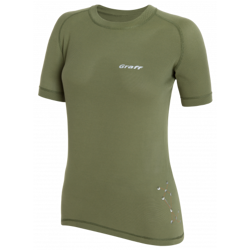Koszulka GRAFF 913-D bielizna Bioactive oliwka