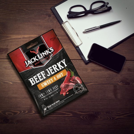 Beef jerky Jack Links suszona wołowina Sweet & Hot 6x70g