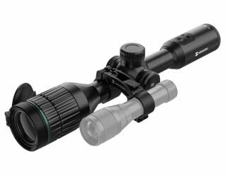 Luneta noktowizyjna HIKMICRO Alpex A50 z uchwytem pod IR