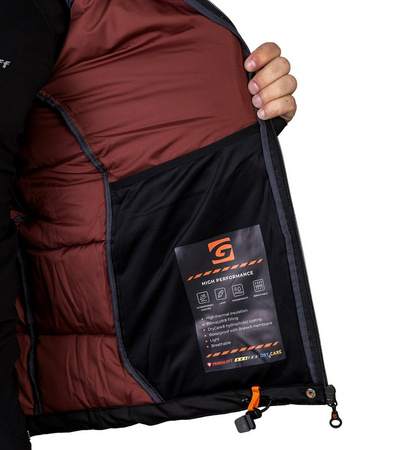 Kurtka pikowana GRAFF Primaloft 645-O w kolorze zielonym