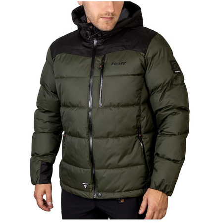 Kurtka pikowana GRAFF Primaloft 645-O w kolorze zielonym