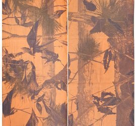 Komin Camo Orange Jaxon chusta ochronna Ban03