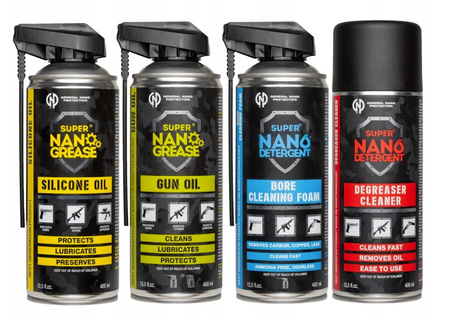 ZESTAW do czyszczenia broni General Nano Protection 4x400ml