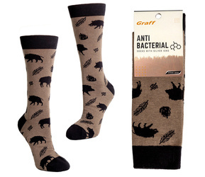Skarpety GRAFF Anti Bacterial DZIK 47/49
