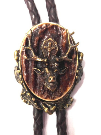 Krawatnik bolo myśliwskie krawatka - motyw św. Hubert