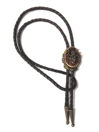 Krawatnik bolo myśliwskie krawatka - motyw św. Hubert