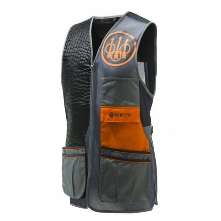 Kamizelka strzelecka BERETTA Sporting EVO Grey Castlerock Black Orange 2XL