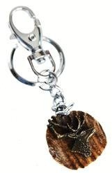 Brelok z motywem myśliwskim plaster Jeleń bok