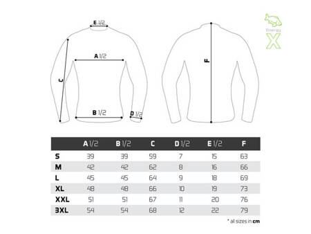 KOMPLET Bielizna termiczna DELPHIN EnergyX 3XL