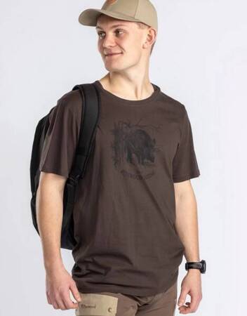 T-shirt PINEWOOD Roe Deer 2XL kolor suede brown