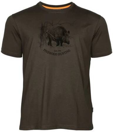 T-shirt PINEWOOD Roe Deer 2XL kolor suede brown